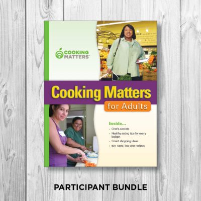 Cooking Matters, For Adults, English, Participant Cover