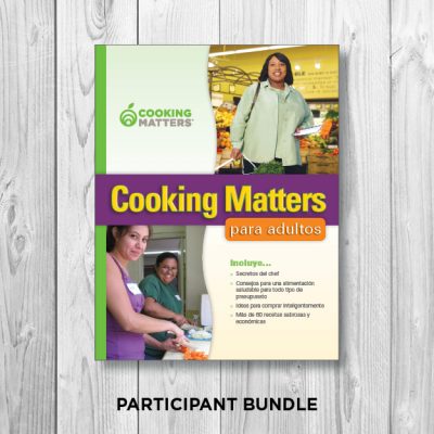 Cooking Matters, For Adults, Spanish, Participant Cover